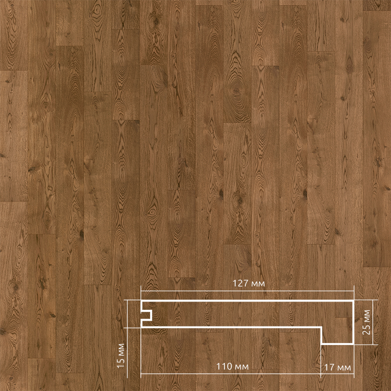 Ступень COSWICK Дуб Кедр 2159-1281